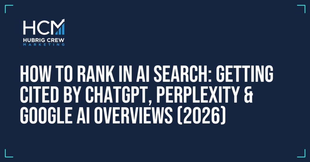 How to Rank in AI Search: Getting Cited by ChatGPT, Perplexity & Google AI Overviews (2026)