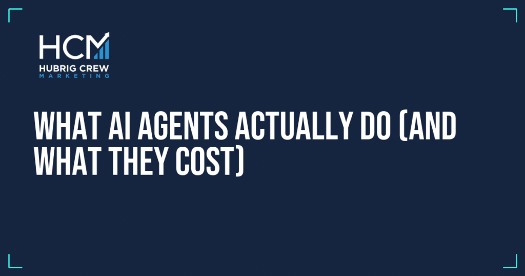 What AI Agents Actually Do (and What They Cost)